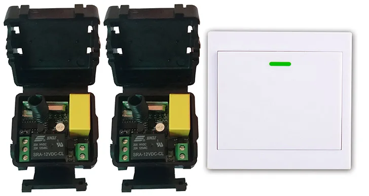 Stairway Remote Control Switch AC 220V Lamp Light LED Bulb Wireless Switch Corridor Room Home Remote Lighting Wall Remote Switch