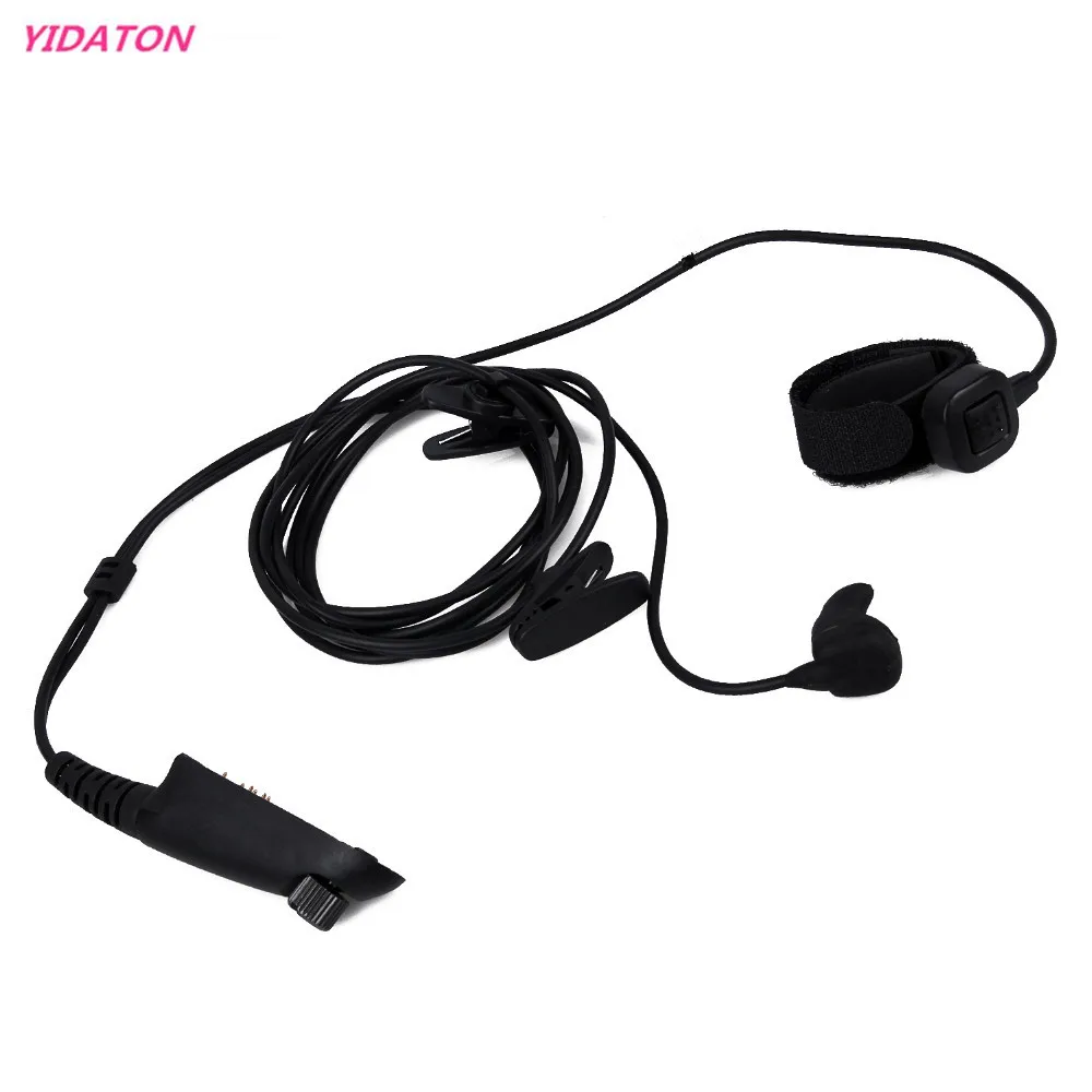 

Ear Bone Earpiece Finger PTT Headset for Motorola GP328 GP338 GP340 GP380 HT1250 PRO5150 PTX 760 PTX780 Two Way Radio