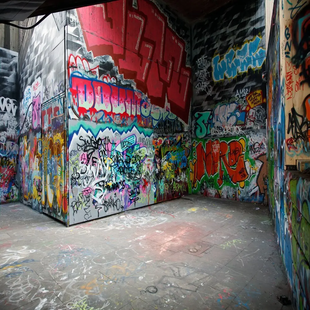 Fondo de fotografía de Graffiti Capisco para niños, telón de fondo de fotografía, impresión Digital, accesorios de estudio fotográfico