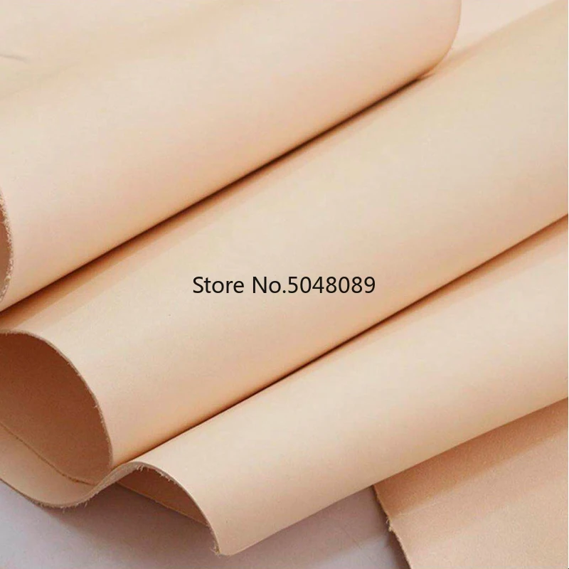 Vegetable Tanned Cowhide Material Leather Piece COW Skin Real Leather For DIY Art LeatherCraft Sewing Genuine Leather Fabric