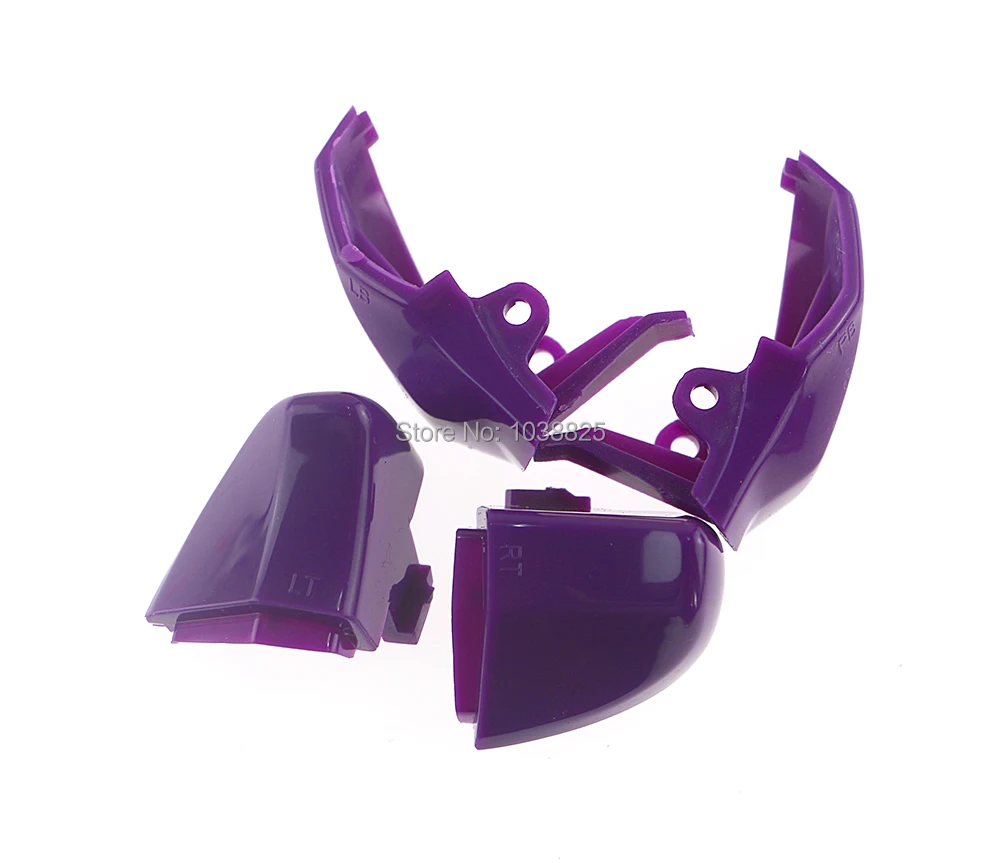 เปลี่ยน LB RB LT RT ด้านบนด้านล่าง Trigger ปุ่ม Shell สำหรับ Xbox One Controller อะไหล่ซ่อม4ชิ้น/ล็อต = 1ชุด