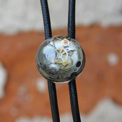 Original design steam punk resin bolo tie for men personality neck tie bolo ties fashion accessory