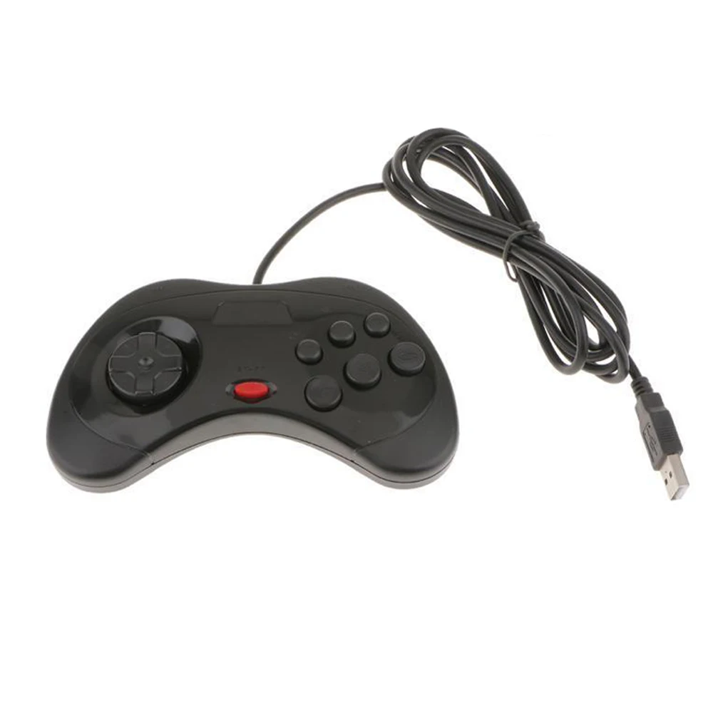 PC M-AC ONLY USB classic Wired game Controller Gamepad JoyPad Joystick Not For S-ega for S-aturn Style