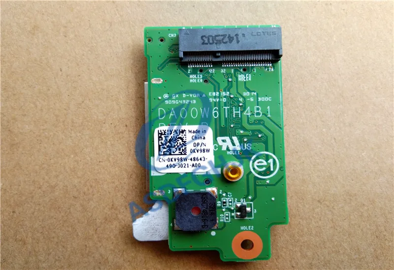 original  For  Dell Chromebox 3010 SD Slot Board KV98W 0KV98W DA00W6TH4B1 100% Test ok