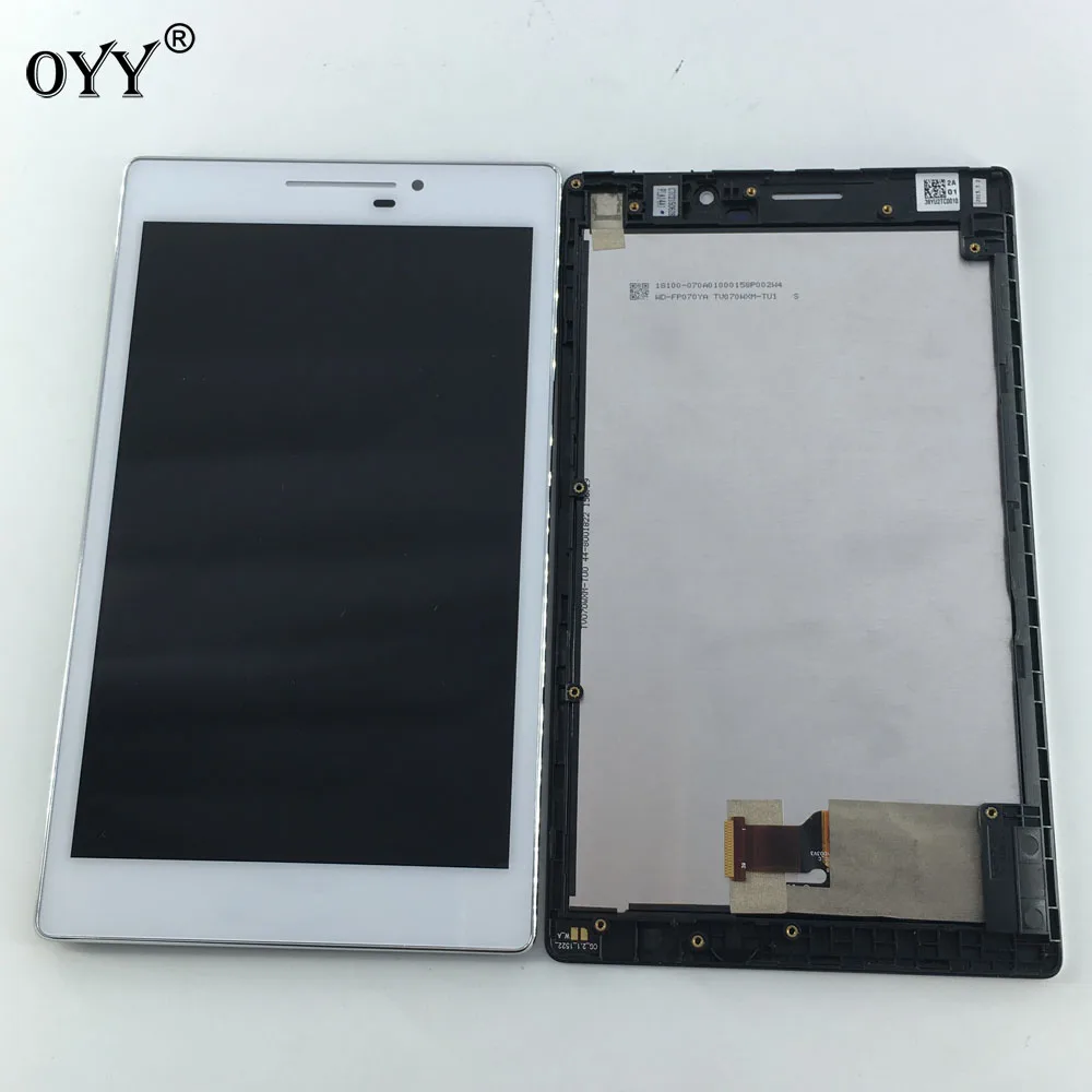 

LCD Display Panel Screen Monitor Touch Screen Digitizer Glass Assembly with frame For Asus Zenpad 7.0 Z370 Z370CG Z370KL