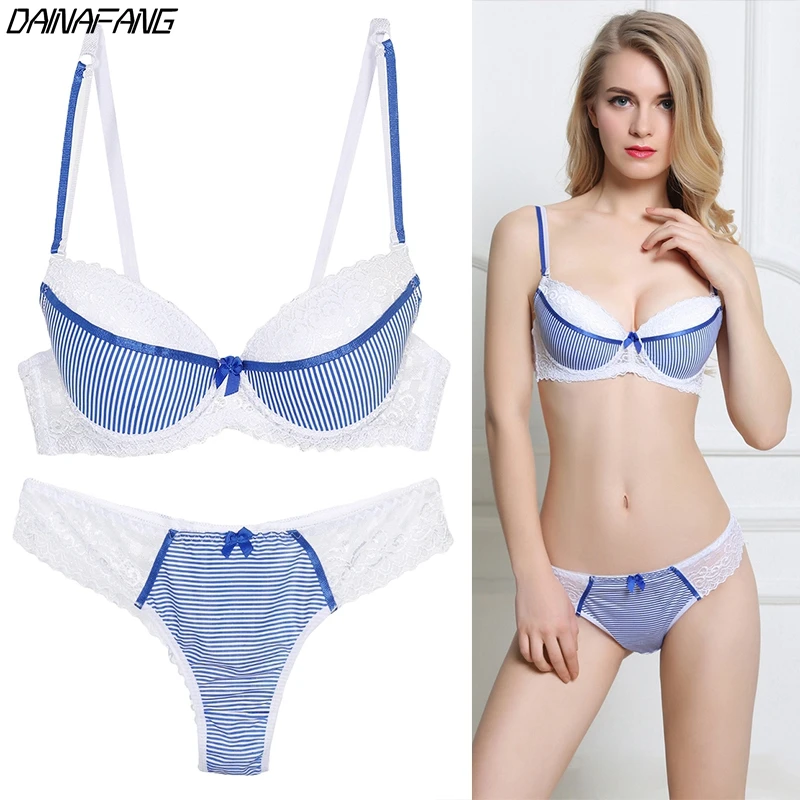 DaiNaFang Closer VS New Push Up Bras Set BCDE Cup Lace Female Plus Size Lingerie Sexy Underwear For Young Womens