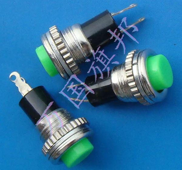 Free Delivery. Don't lock the door bell button switch mounting holes 10 mm refined DS - 316 according to the green