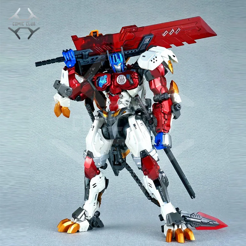 

COMIC CLUB IN-Stock neoart new version tf Transformation white lion leo robot op metal made action figure toy