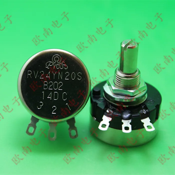 [VK] PYCOS speed regulator lap potentiometer RV24YN20S B102 1K B202 2K RV24 RV24YN switch