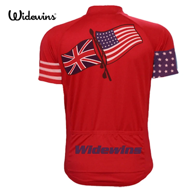 Britain United States of America men Cycling Jersey Breathable Bike Clothing /Quick-Dry Bicycle Sportwear Ciclismo Shirt 7040