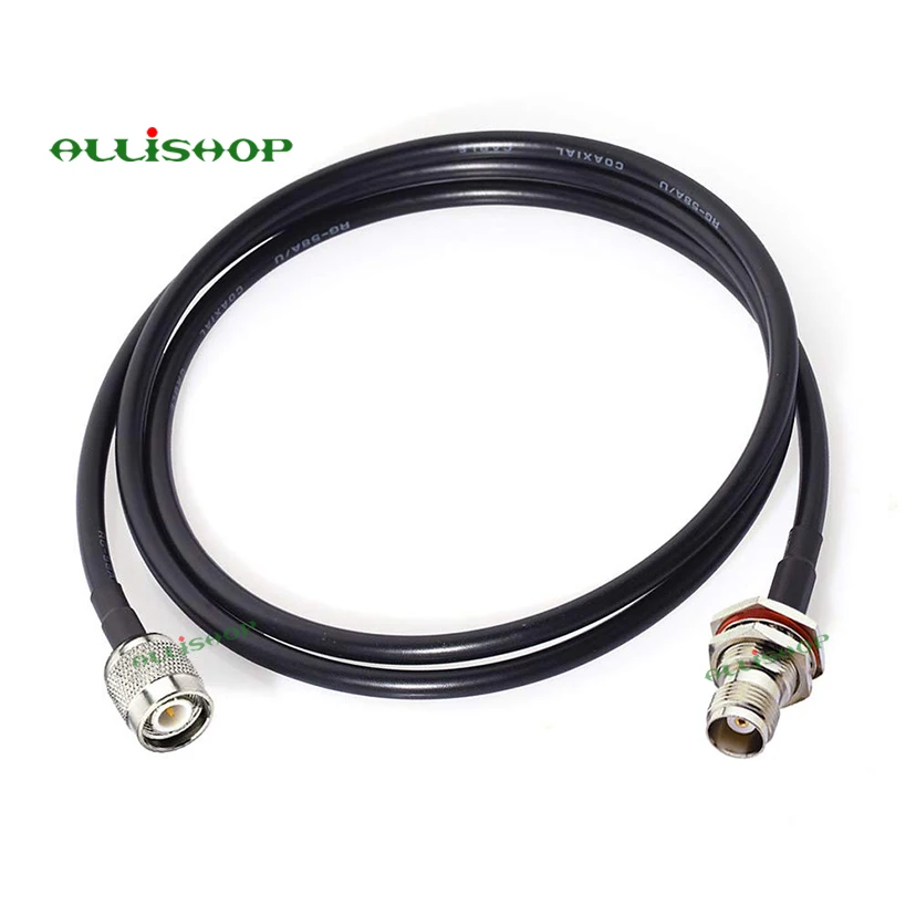 

TNC Male Plug to TNC Female Jack RF Coaxial Cable Connector Electrical Wire LMR200 Extension Cable 1-30M