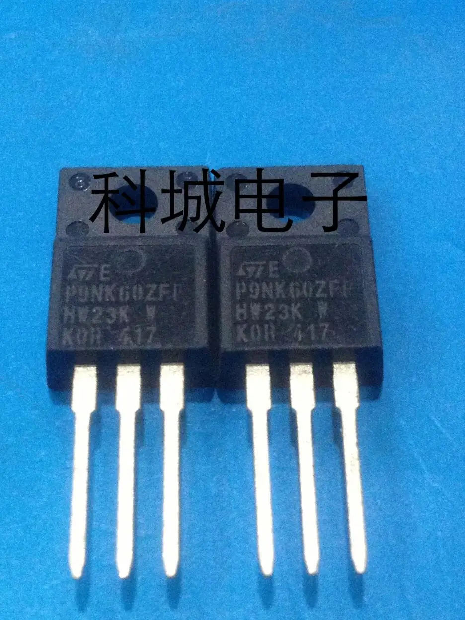 

50PCS/LOT P9NK60ZFP STP9NK60ZFP MOS FET N-channel 7A/600V TO-220F