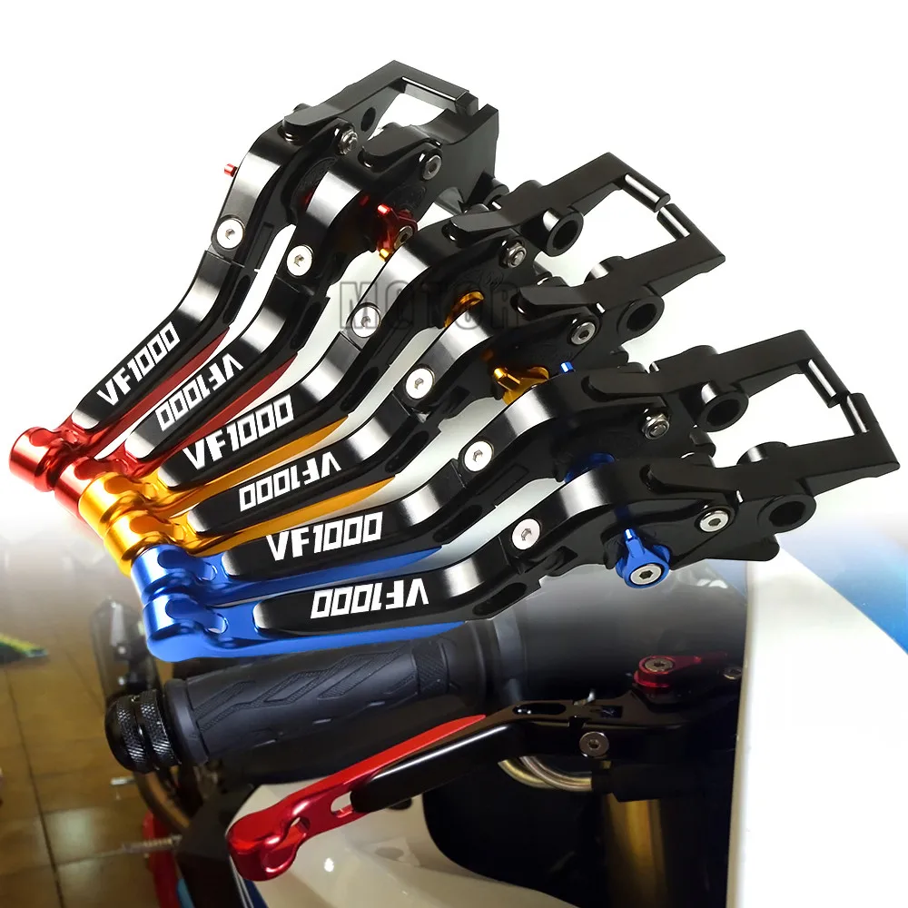 

For Honda VF1000 1984 1985 1986 1987 1988 VF 1000 Motorcycle CNC Adjustable Folding Foldable Extendable Brake Clutch Levers