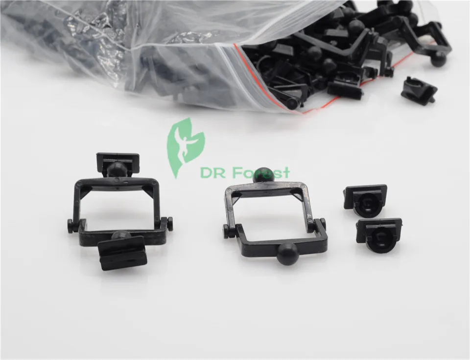 

Dentist Lab Plastic Disposable Articulator Ceramco Articulator Black 50Pcs For Dental Clinic