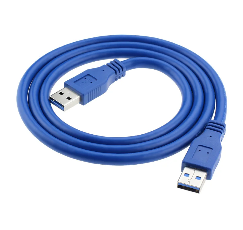 USB to USB Cable Type A Male to Male USB 3.0 Extension Cable for Radiator Hard Disk Webcom USB3.0 Cable Extender 30cm 60cm 1m 3m