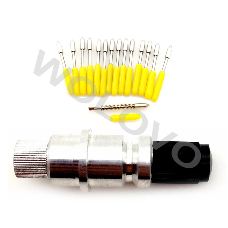 

15PCS 30 Degree Graphtec CB09U CB09 Blade Vinyl Plotter Cutter + 1PCS Blade Holder
