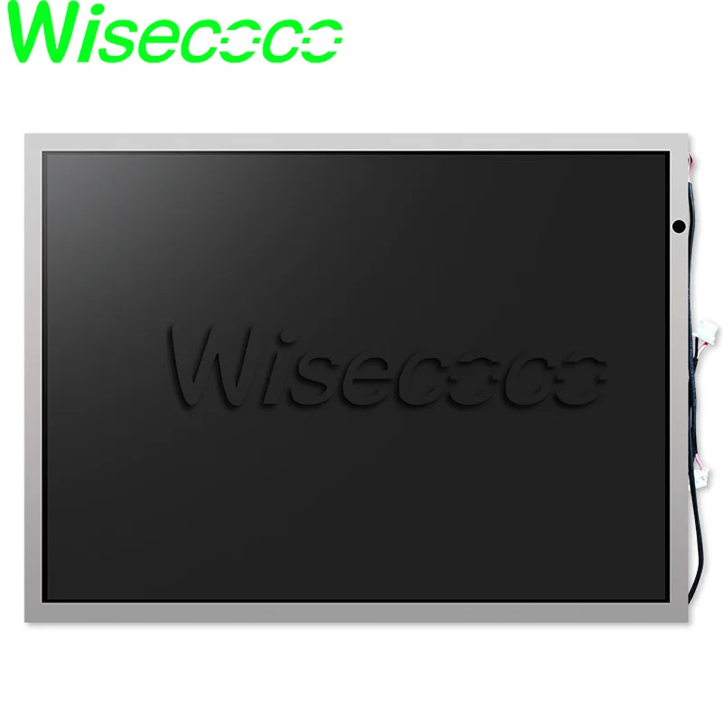 Wisecoco 15 Inch TFT LCD Module Industrial Display 1024x768 Control Board LVDS 50K Hours Life Time For Pos Machine