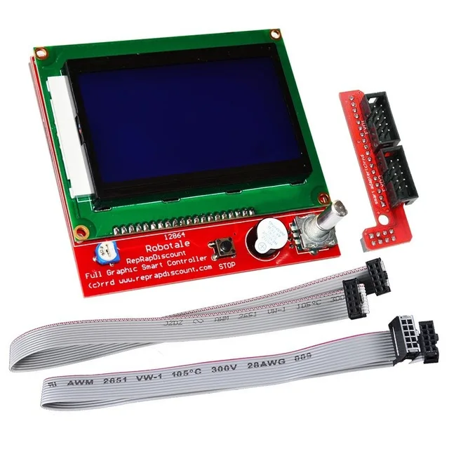 

12864 LCD Full Graphic Smart Display Controller for RepRap RAMPS 1.4 3D Printer