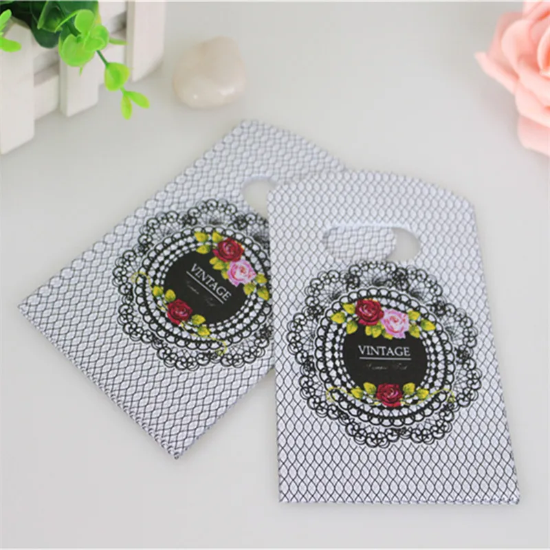 Hot Sale New Style Wholesale 50pcs/lot 9*15cm High Quality Luxury Vintage Small Gift Packaging Bags