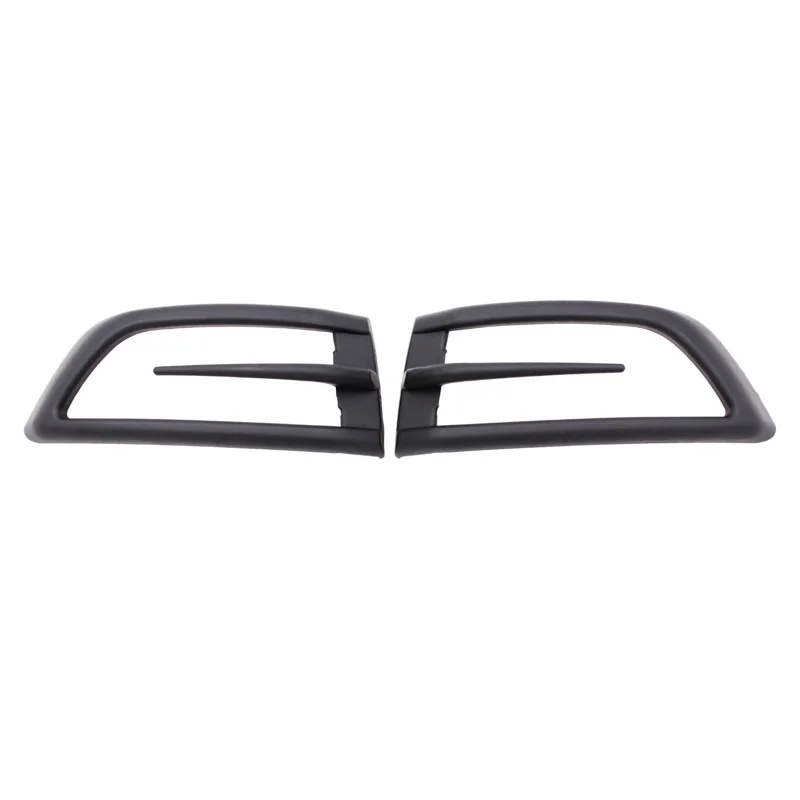 Turning Lamp Cover ABS Matte Black Exterior Side Mirror Light Cover For Ford Ranger 2012-2021 T6 T7 T8 Car Accessories 4x4 Parts