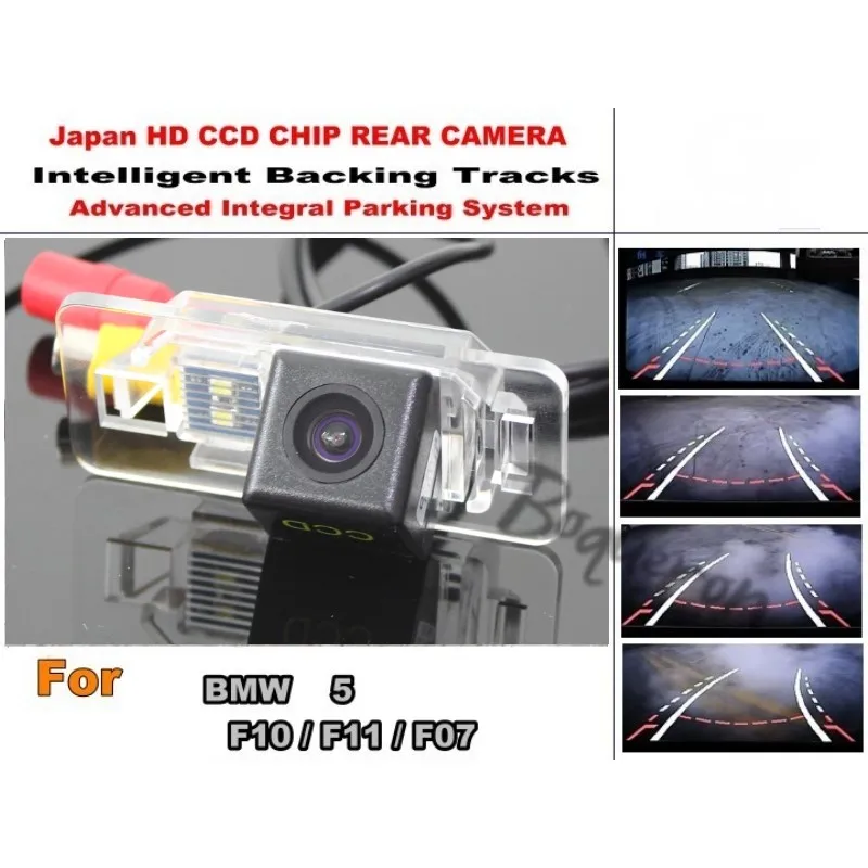 

Intelligent Car Parking Camera / For BMW 5 F10 F11 F07 with Tracks Module Rear Camera CCD Night Vision