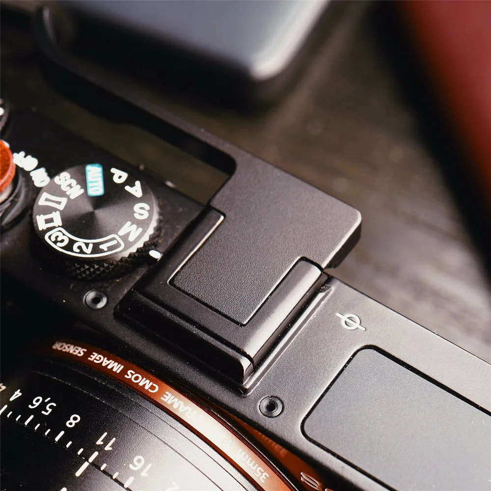 Polegar resto polegar aperto sapato quente para sony rx1rm2 rx1rii rx1 rx1r