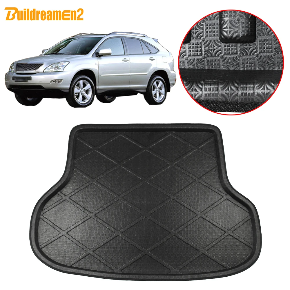 

Buildreamen2 For Lexus RX300 RX330 RX350 RX400H Car Tray Boot Liner Tail Trunk Mat Cargo Floor Carpet Mud Pad 2004-2009