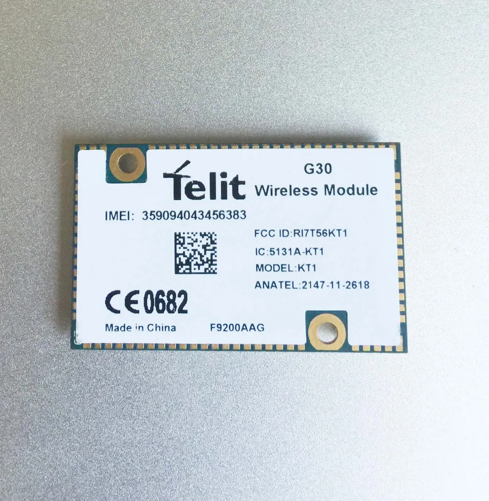 Telit G30 Series GSM GPRS Wireless M2M Moudle 100% distributore nuovo e originale per la sicurezza telematica AMR e STOCK ePOS