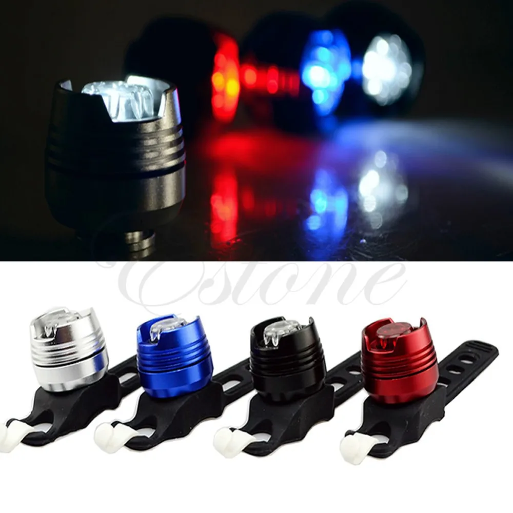 HOT! Free shipping Bicycle Lights Cycling Front Rear Lights Bike Taillight Helmet Flash Light Safety Warning Lamp 5 Colors