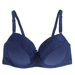 DaiNaFang Marke Damen Push Up Bhs Sexy Tiefe V Stickerei Spitze Dekorative Dessous Hohe Baumwolle Ployester Unterwäsche Für Damen