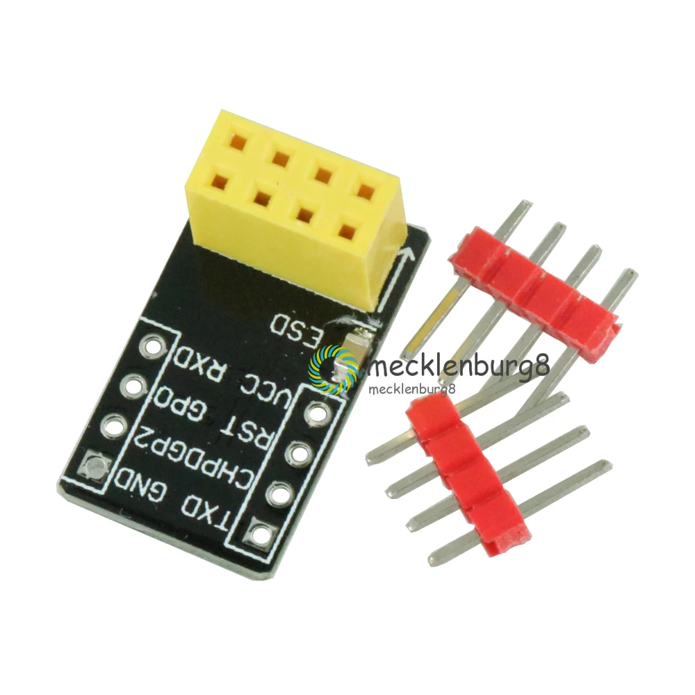 1 PC. for ESP-01 Esp8266 ESP-01S model ESP8266 serial PCB layout adapter for serial Wifi transceiver network module