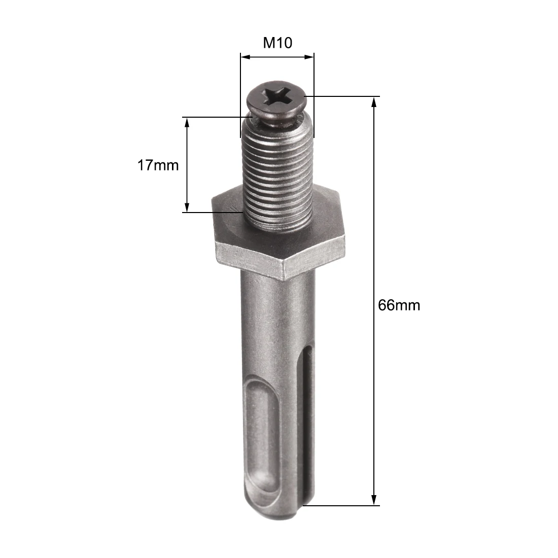 Uxcell Nieuwe 1Pcs/3Pcs Sds Plus 3/8-Inch 1/2-Inch Draad Keyless Quick Change boor Chuck Adapter Hex Schacht Voor Impact Driver