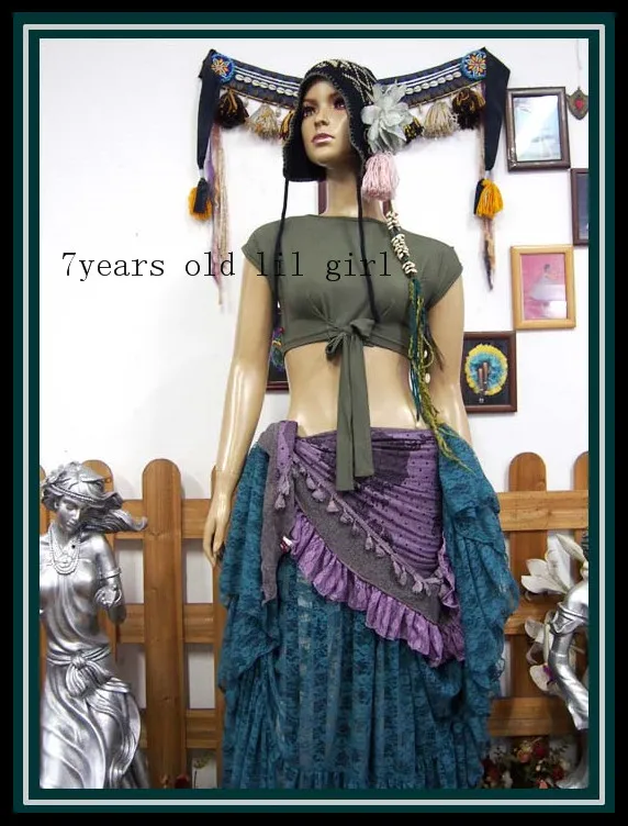 Modal Rayon Cotton Belly Dance Top For Tribal Fusion Gypsy  H70 92