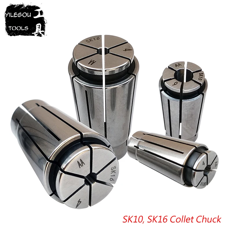 

SK10 Collet Chuck SK16 Spring Chuck Bore Diameter 3.0mm - 8.0mm High Precision Collet Chuck For Milling and Drilling Machine