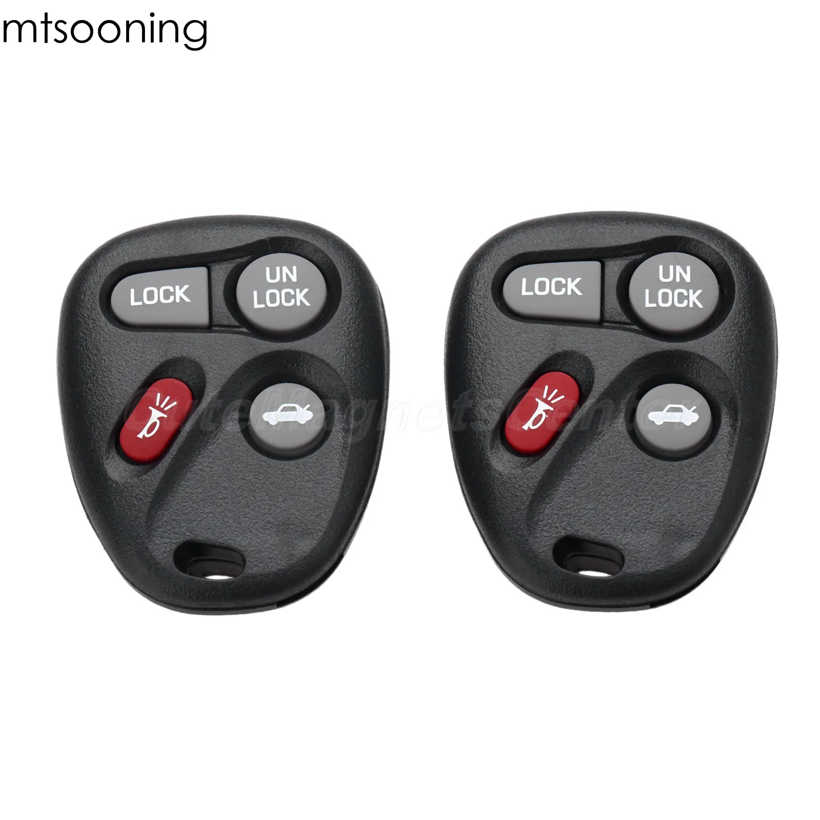 

2pcs 4Buttons 315MHz Remote Control Key Fob ABO1502T for Buick Chevrolet Escalade Astro Blazer GMC Cadillac S-10 Truck Pontiac