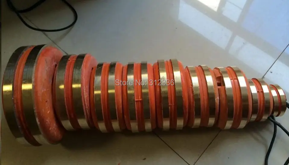 Free shipping Brush alternator ST STC 40kW 50kW collector ring 5#  Inside diameter 54mmX106mm copper ring mingdong