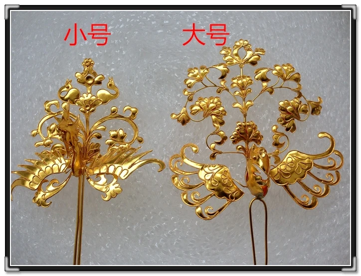 Good News Comes Wedding Hair Sticks Traditional Antique Pinach Artwork Silver Hair Stick Hanfu Accessories Stage Performance