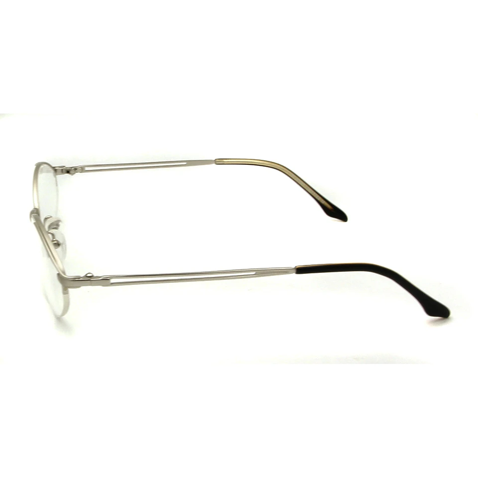 Metal Half Rim Optical Frame Glasses Women Spectacles Frame Eyeglasses Men Oval Clear Lens Lunette Femme Eyewear Accessories