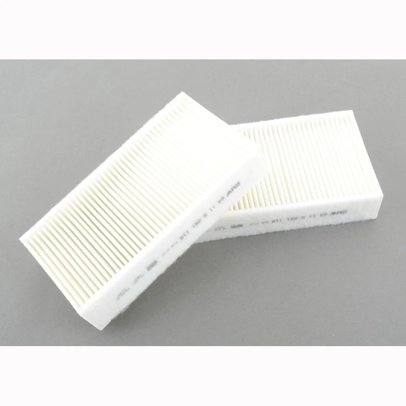 SET OF MICROFILTERS for bmw X3 F25 X4 F26 64 11 9 237 159 64119237159 Heating Ventilation white couple