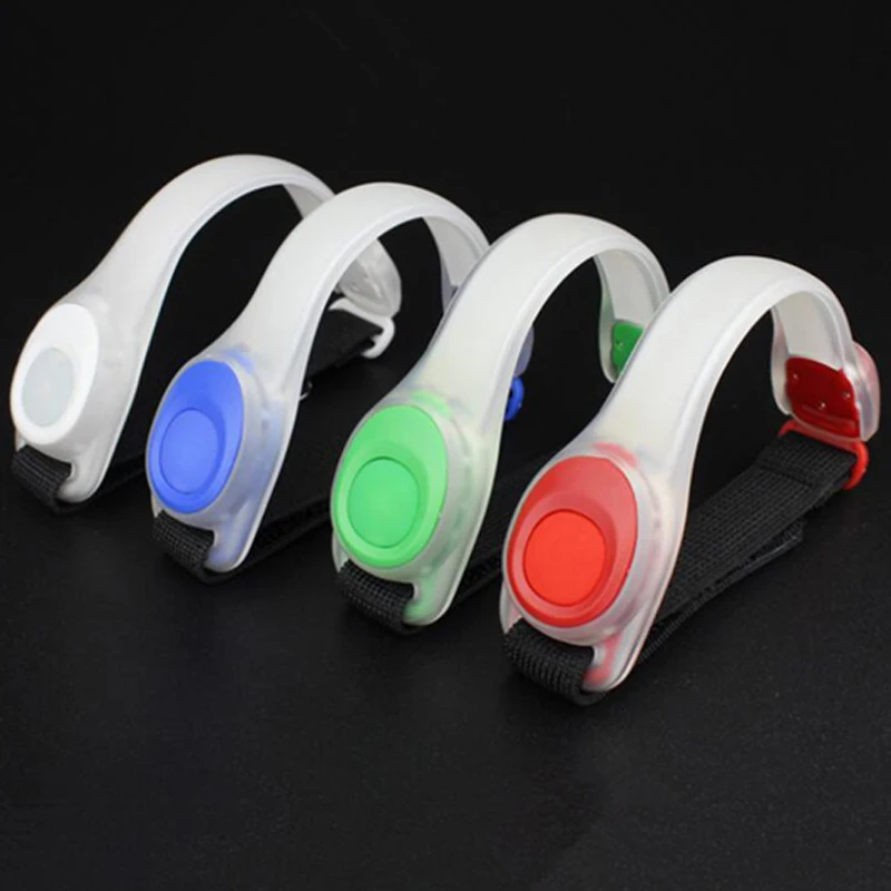 NEW LED Reflective Safety Belt Arm Strap Waist Belt Glowing Bracele Outdoor Night Cycling Running LED Light for Jogging Brace