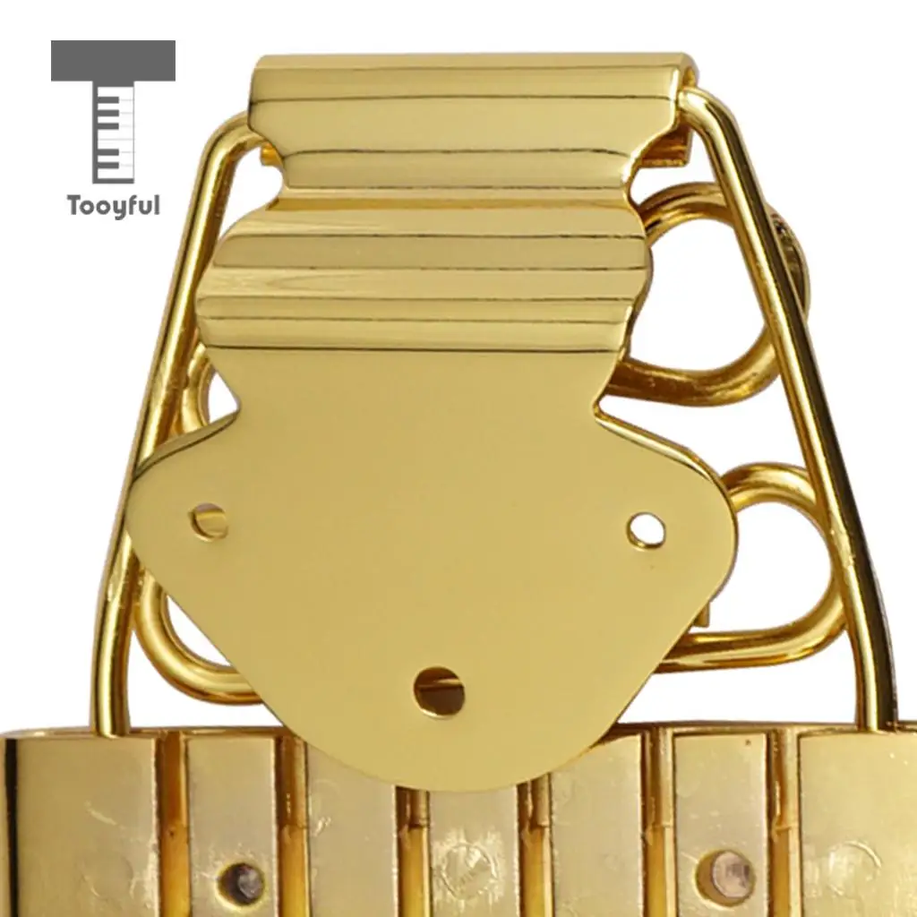 Tooyful Trapeze Tailpiece Deluxe for 6-String Hollow Semi Hollow Archtop Jazz Guitar