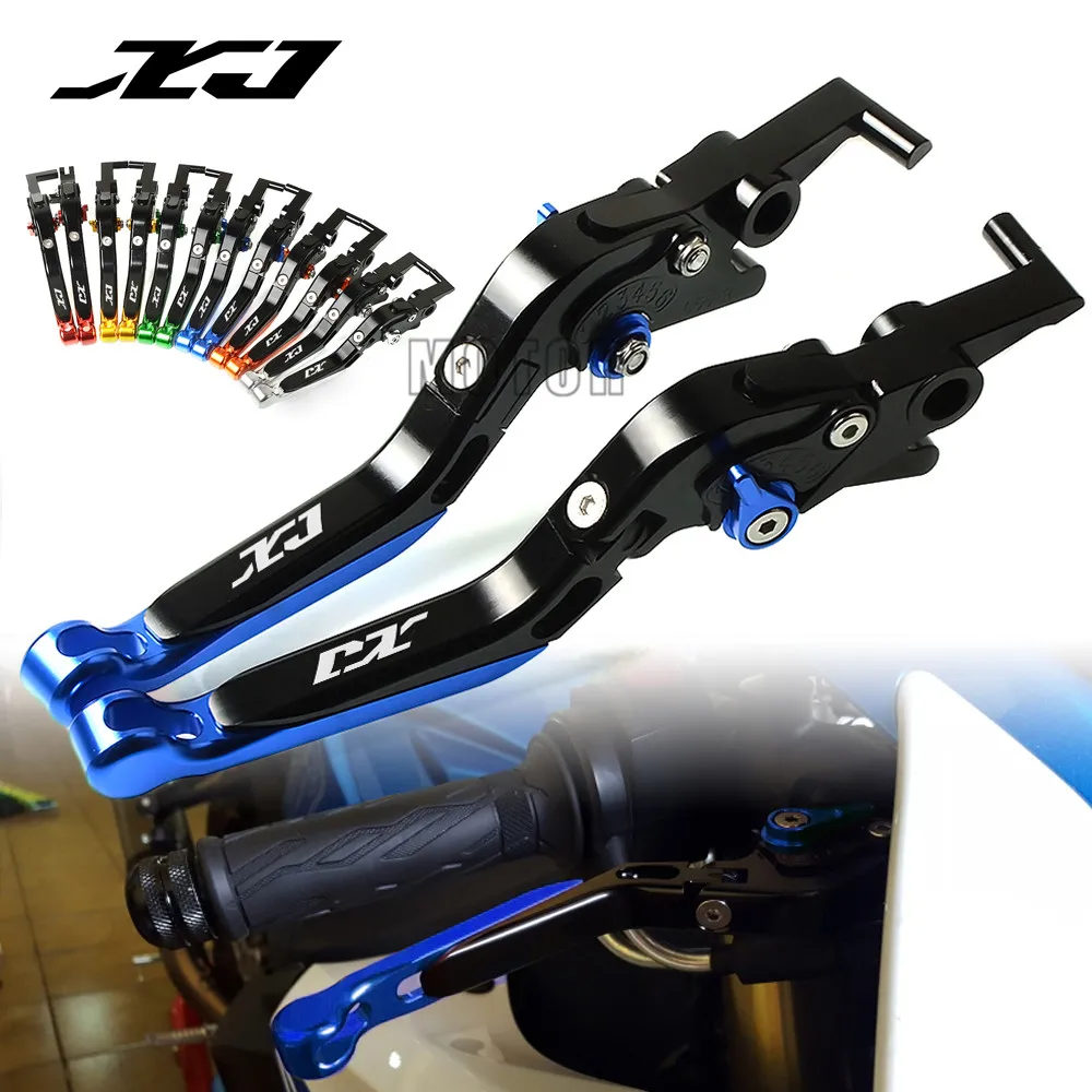 Fold For Yamaha XJ550/XJ650/Turbo/XJ700 Maxim X Motorcycle CNC Brake Clutch Levers Adjustable Folding Extendable XJ 550 650 700