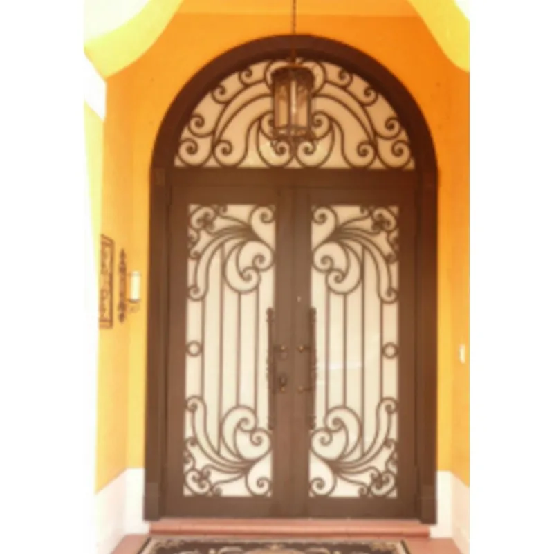 

metal glass double entry doors luxury double entry doors arched double entry doors hc-ird23