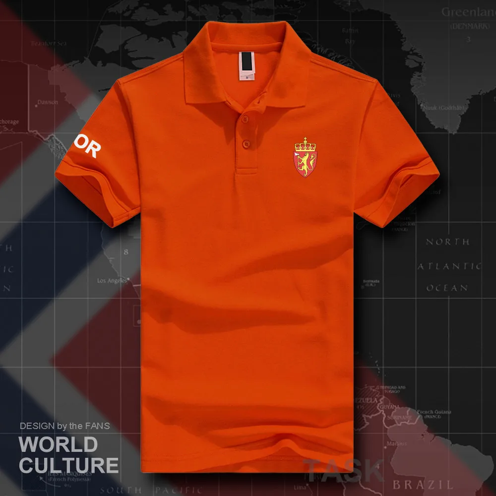 Norway Norge NOR Norwegian Nordmann NO polo shirts men short sleeve white brands printed for country 2018 cotton nation team 20