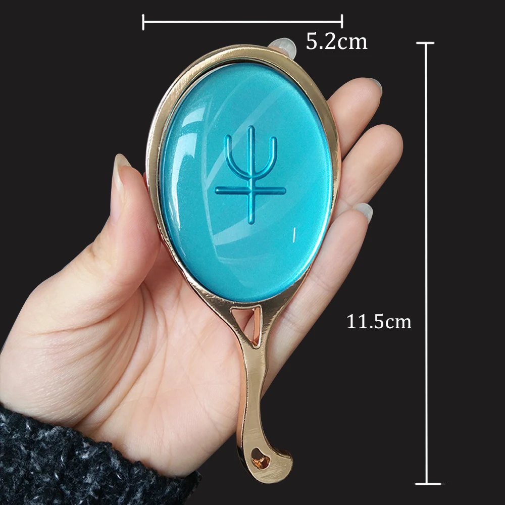 Anime Moon Neptune Cosmetic Mirror Cosplay Mini Metal Handheld Makeup Mirror Children Mirror Gift Vanity Small Mirror Pocket