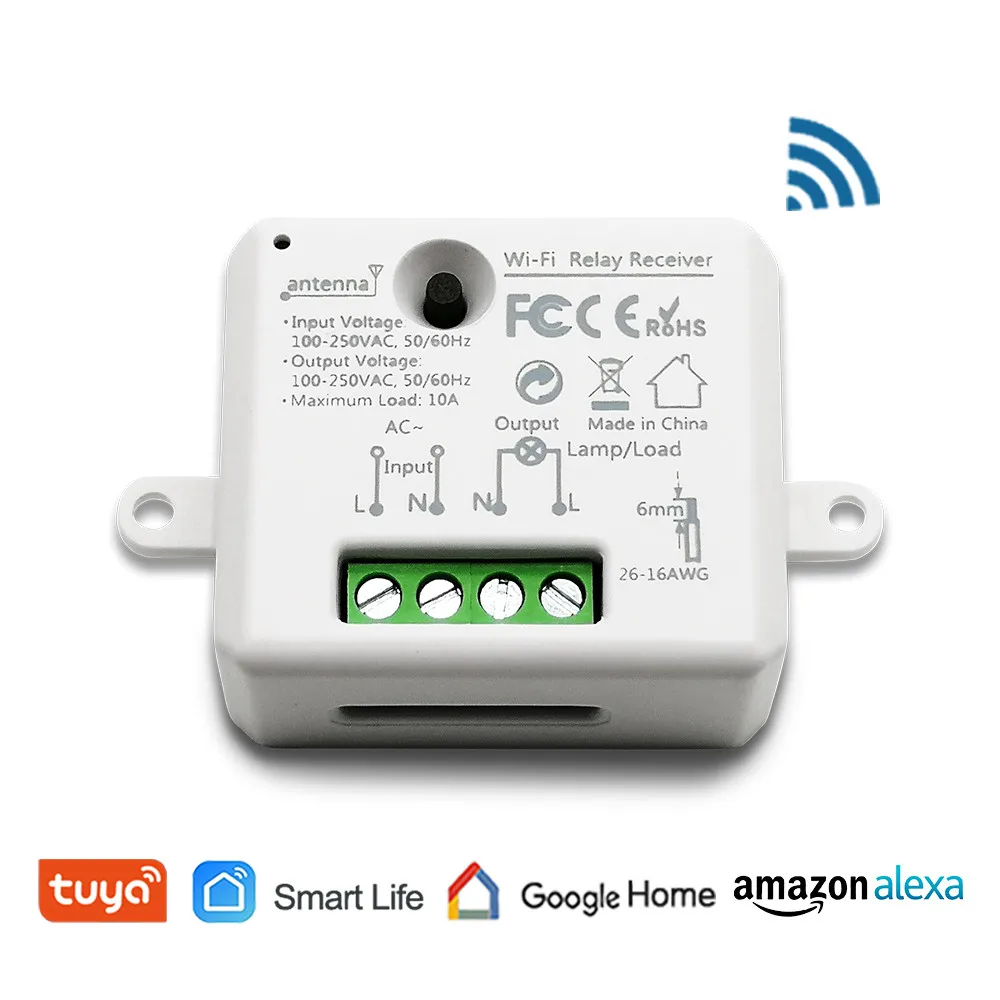 Tuya Smart Leven Wifi Socket Tiny Module Diy Smart Home Automation Google Home Echo Alexa Voice Control App Afstandsbediening