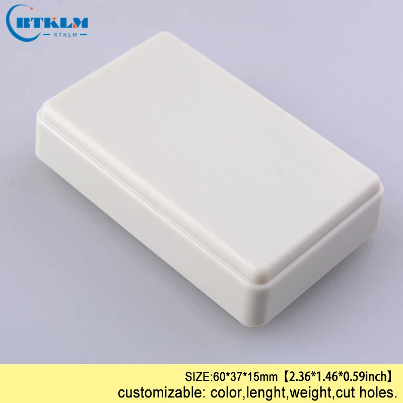 Electronics housing enclosure abs junction box DIY electronic project desktop box Small plastic distribution box 60*37*15mm