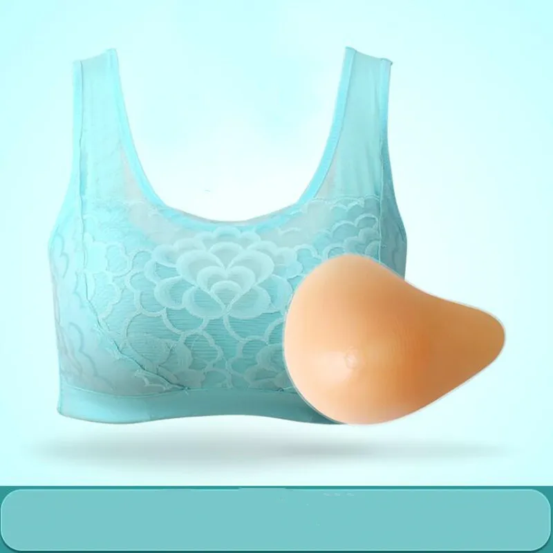 Special Bra After Breast Cancer Surgery False Breast No Steel Ring Comfortable Bras Mastectomy Artificial Prosthesis Bra H4633