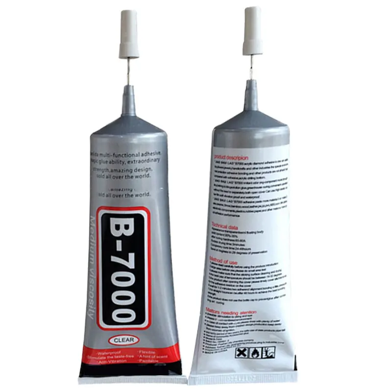 Ymitn B7000 15ml Industrial Strength Super Adhesive Clear Liquid B-7000 Glue Diy Phone Repair phone Paste metal/button/screen