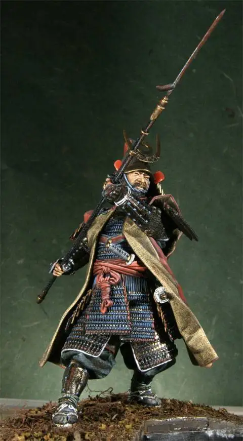 Unpainted Kit 1/18 90mm japan General Kato Kiyomasa  90mm   figure Historical  Figure Resin  Kit